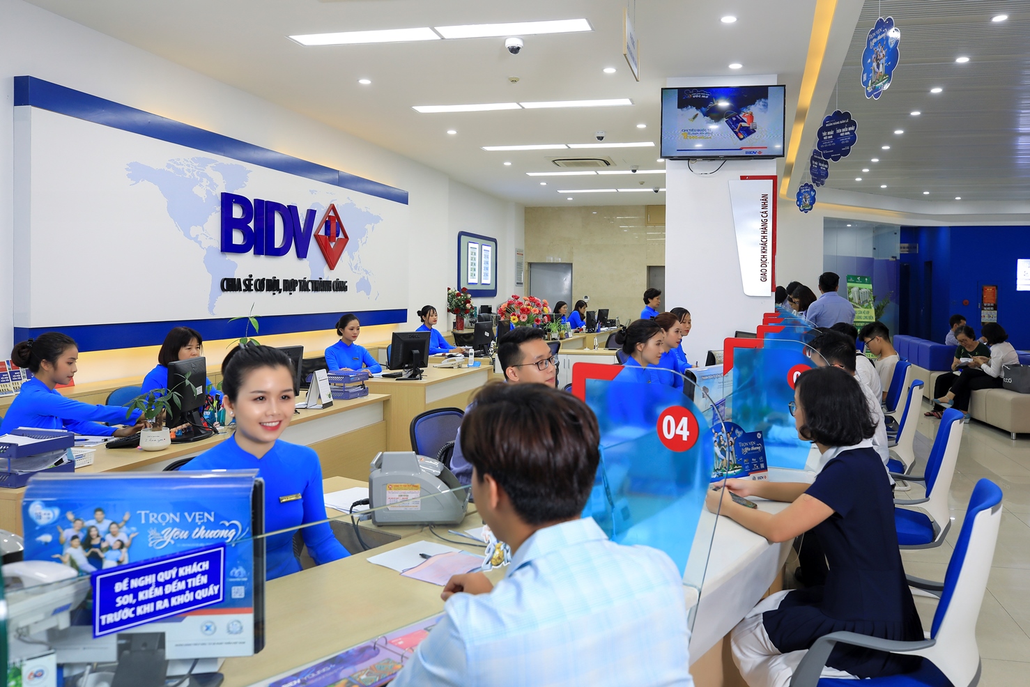 BIDV tiếp tục là ngân hàng thương mại  lớn nhất Việt Nam về quy mô tài sản 